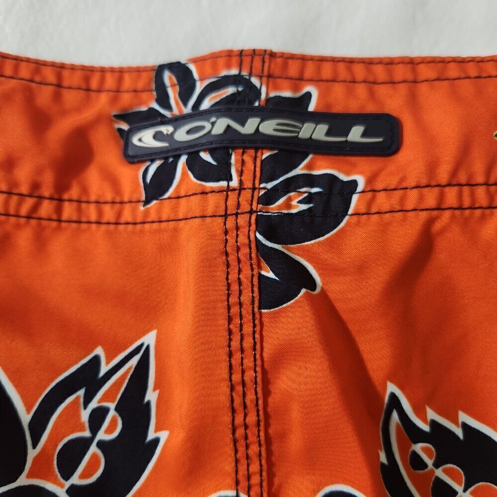 O'NEILL Men's 21 Inch Size M Floral Print Drawstring Boardshorts Beach Cruise - Picture 7 of 14